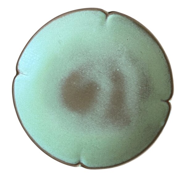 Vintage Frankoma Plainsman Prairie Green Luncheon Plate 5FS - Picture 1 of 10